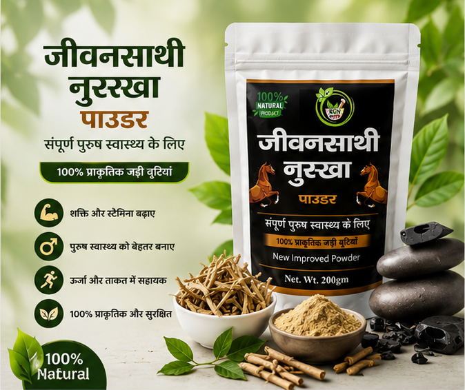Ayurvedic Jeevansathi Nuskha Powder | Increase Stamina & Reduces Fatigue